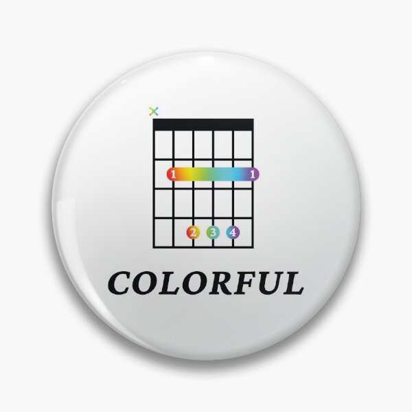 Item preview, B Colorful B Guitar Chord Tab Light Theme designed and sold by nightsworthy.