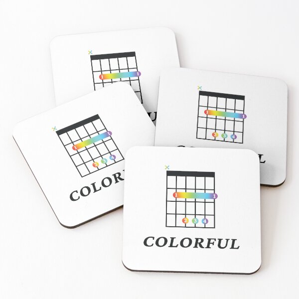 Item preview, B Colorful B Guitar Chord Tab Light Theme designed and sold by nightsworthy.