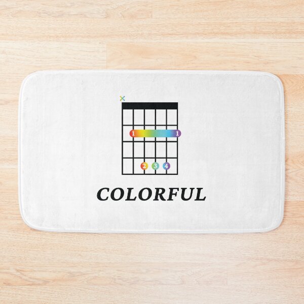 Item preview, B Colorful B Guitar Chord Tab Light Theme designed and sold by nightsworthy.