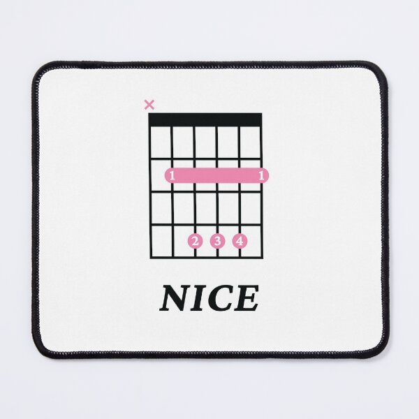 Item preview, B Nice B Guitar Chord Tab Light Theme designed and sold by nightsworthy.