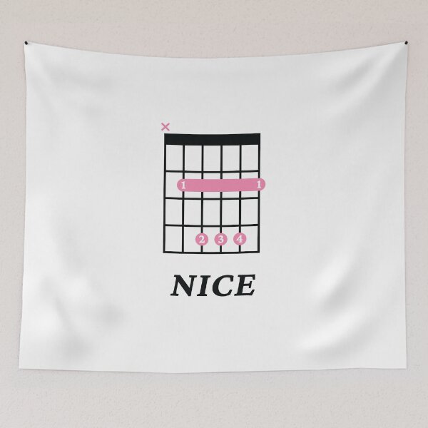 Item preview, B Nice B Guitar Chord Tab Light Theme designed and sold by nightsworthy.