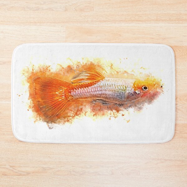 Aperçu de l'œuvre Guppy mâle Koi - Poecilia reticulata créée et vendue par AquariumLutter.
