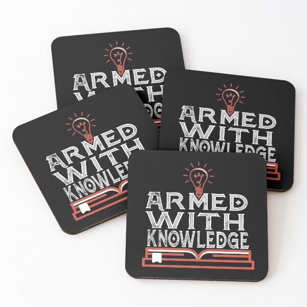 Item preview, Armed With Knowledge Light Bulb Moment Vintage Retro designed and sold by HStudioPrints.