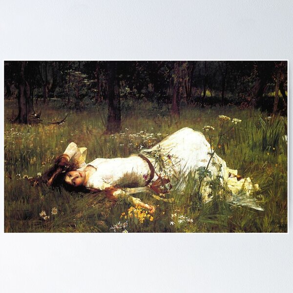 Artikel-Vorschau von John William Waterhouse - Ophelia 1889, designt und verkauft von Vivanne-art.