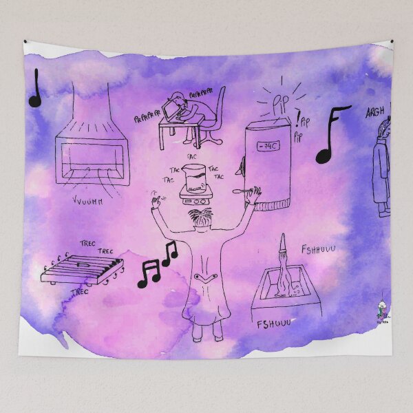 Item preview, The Lab Orchestra (Pink) designed and sold by JuHasTried.