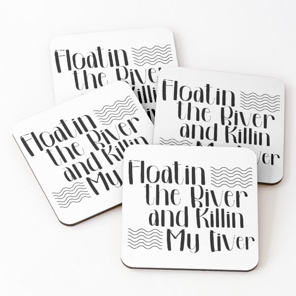 Item preview, Floatin the River and Killin my Liver designed and sold by miraipa.