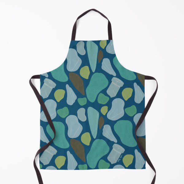 Item preview, Seaglass Beachcombing Pattern designed and sold by SallyEyreArt.