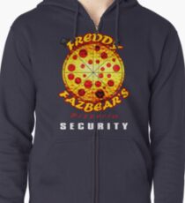 Official Employee of Freddy Fazbear's Pizzeria Zipped Hoodie