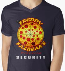 Official Employee of Freddy Fazbear's Pizzeria Men's V-Neck T-Shirt