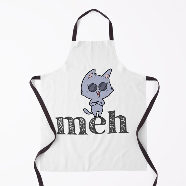 Item preview, Funny meh cat design for cat lovers designed and sold by empathylife.