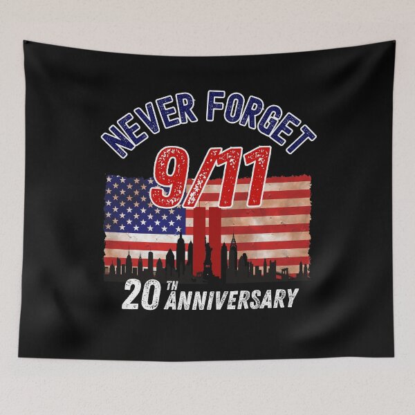 Item preview, Never Forget 911(20th Anniversary) designed and sold by i-longmanshop.