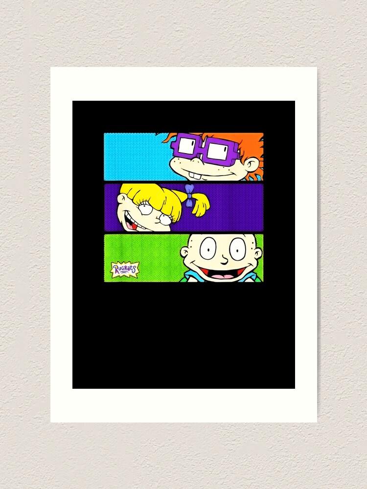 Lámina Artística Mademark X Rugrats Rugrats Tommy Pickles Angelica Pickles Y Chuckie Finster 1623