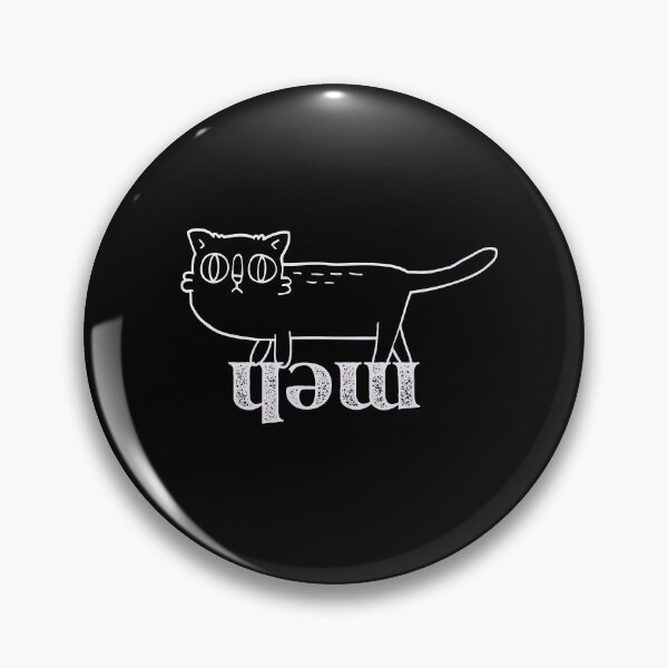 Item preview, Funny meh cat design with sunglass designed and sold by empathylife.