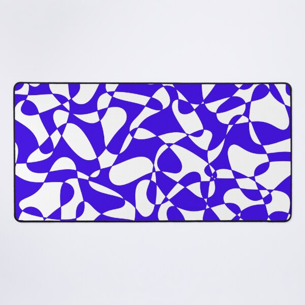 Item preview, Abstract pattern - blue and white. designed and sold by K.S ART.