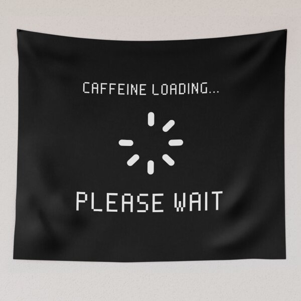 Item preview, Caffeine Loading  designed and sold by HushedCreations.