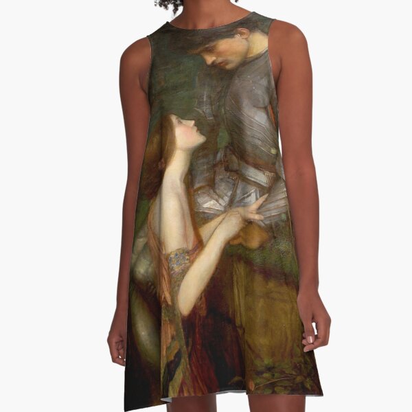 John William Waterhouse - Lamia and the soldier A-Line Dress