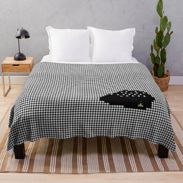 Item preview, Houndstooth Invaders designed and sold by NinusAndMisiu.