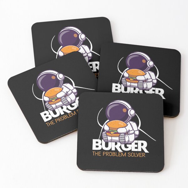 Item preview, burger the problem solver - funny and burger lover designed and sold by cruzzcreation.