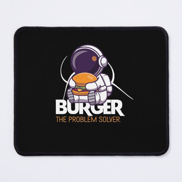Item preview, burger the problem solver - funny and burger lover designed and sold by cruzzcreation.