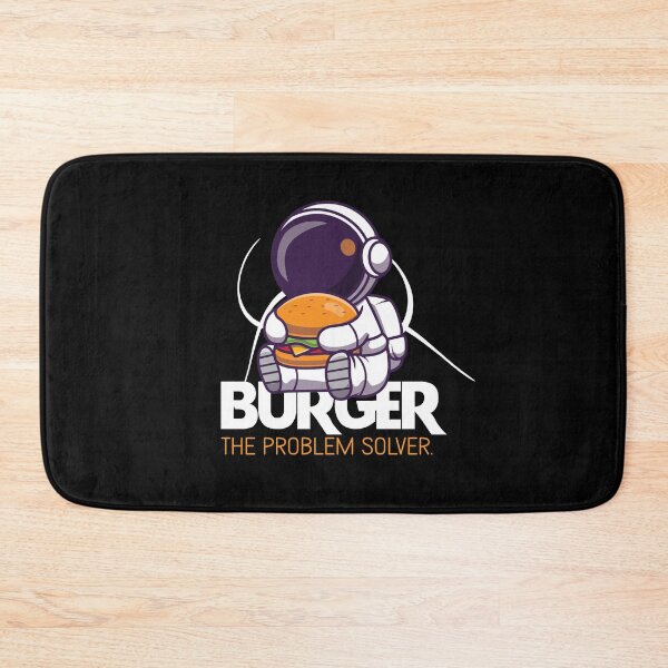 Item preview, burger the problem solver - funny and burger lover designed and sold by cruzzcreation.