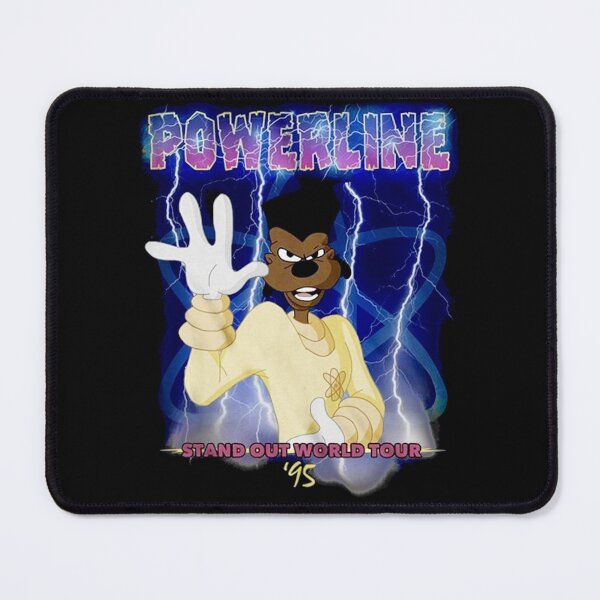 Artikelvorschau, N-A-Cartoon-A-Goofy-Film-Powerline-World-Tour entworfen und verkauft von BrigitteLeota.