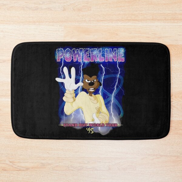 Item preview, N-A-Cartoon-A-Goofy-Movie-Powerline-World-Tour designed and sold by BrigitteLeota.