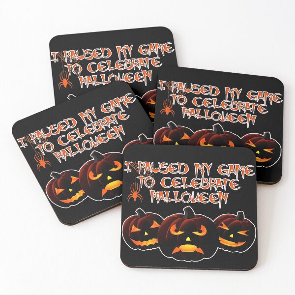 Item preview, I Paused My Game To Celebrate Halloween designed and sold by NuarzDesign.