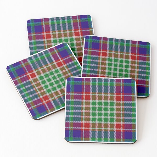 Artikelvorschau, Regenbogen-Kanada-Clan Wallace Tartan entworfen und verkauft von Rabab-Design.