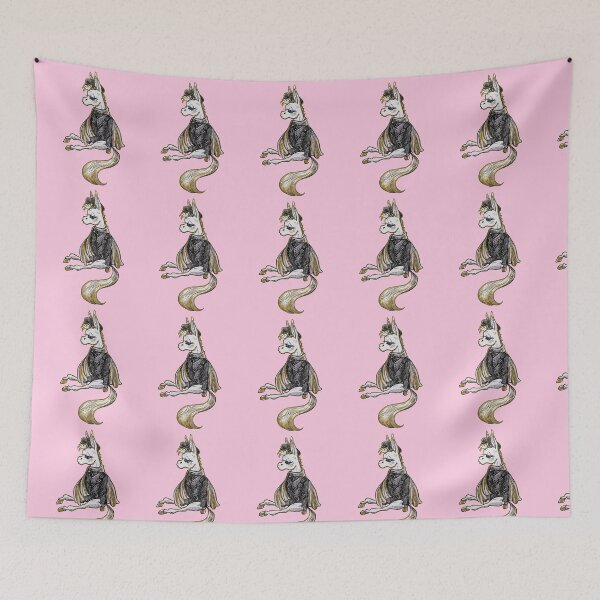 Item preview, Autumn Fashion Pony (Pink Background) designed and sold by Brooksie Fontaine.