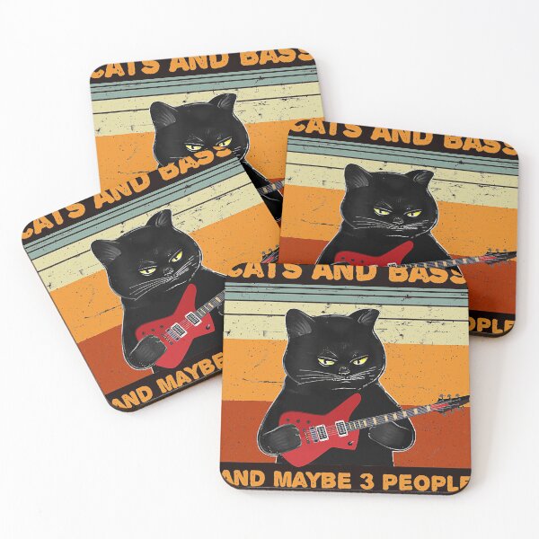 Item preview, I Like Cats And Bass And Maybe 3 People Cat Guitar Lover designed and sold by tranminhthuan19.