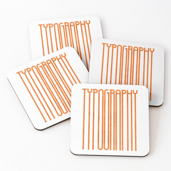 Item preview, Tall Typography (Orange) designed and sold by John Uttley.