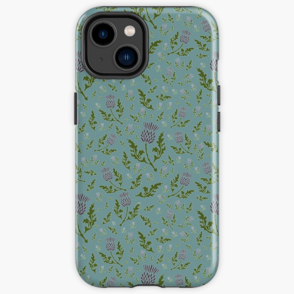 Discover Flower of Scotland Scottish Thistle Pattern | iPhone Case