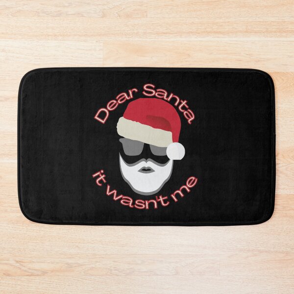 Item preview, Dear Santa it wasn't me - Christmas - red designed and sold by hasbeenz.
