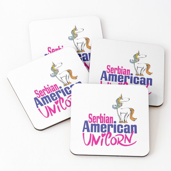Item preview, Serbian American Unicorn designed and sold by GoodVibesWX9.