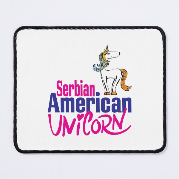Item preview, Serbian American Unicorn designed and sold by GoodVibesWX9.