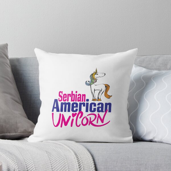 Item preview, Serbian American Unicorn designed and sold by GoodVibesWX9.