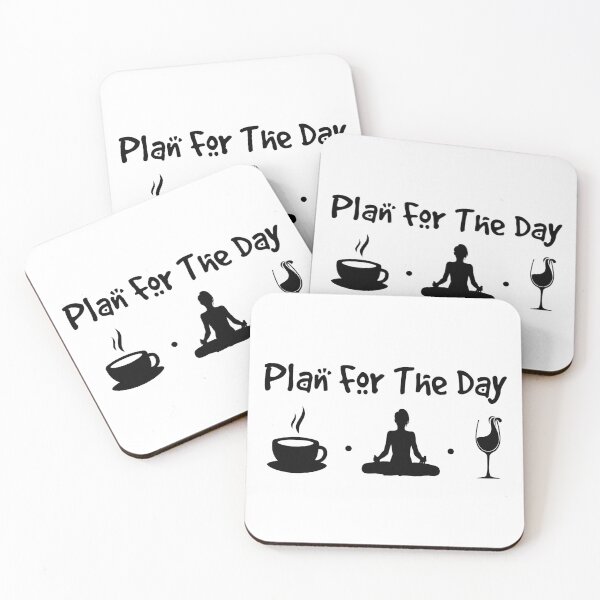 Item preview, Plan for the day - Yoga  designed and sold by DahiyaTees.