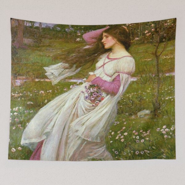 Item preview, John William Waterhouse - Windflowers designed and sold by Vivanne-art.