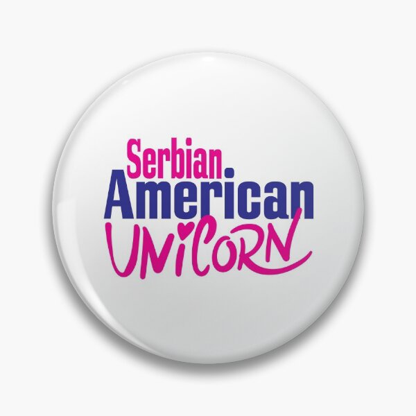 Item preview, Serbian American Unicorn designed and sold by GoodVibesWX9.