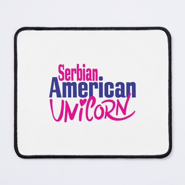 Item preview, Serbian American Unicorn designed and sold by GoodVibesWX9.