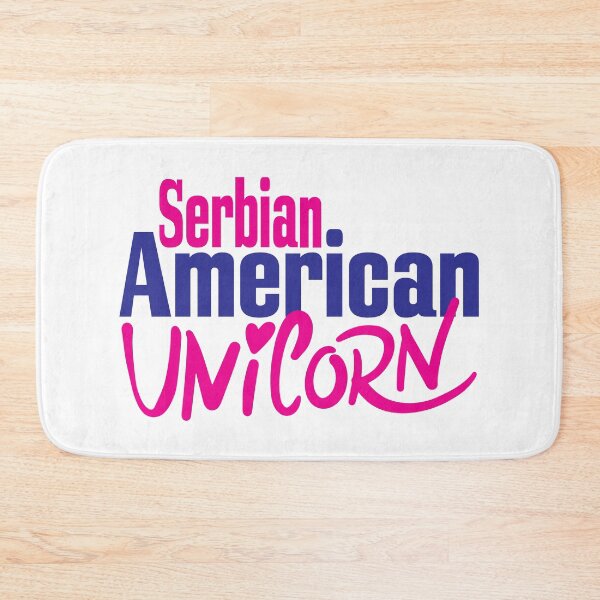 Item preview, Serbian American Unicorn designed and sold by GoodVibesWX9.