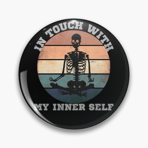 Item preview, Meditating skeleton  designed and sold by 1DaisyChainLane.