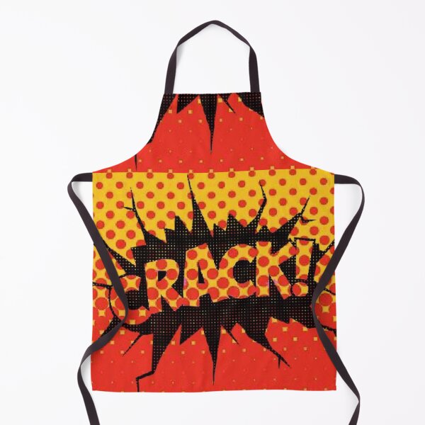 Item preview, CRACK expletive comic book cartoon onomatopoeia  designed and sold by Julieford.