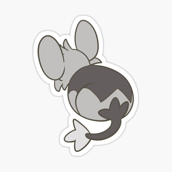 Chinchilla Sparkit 'No talk me I angy' Sticker