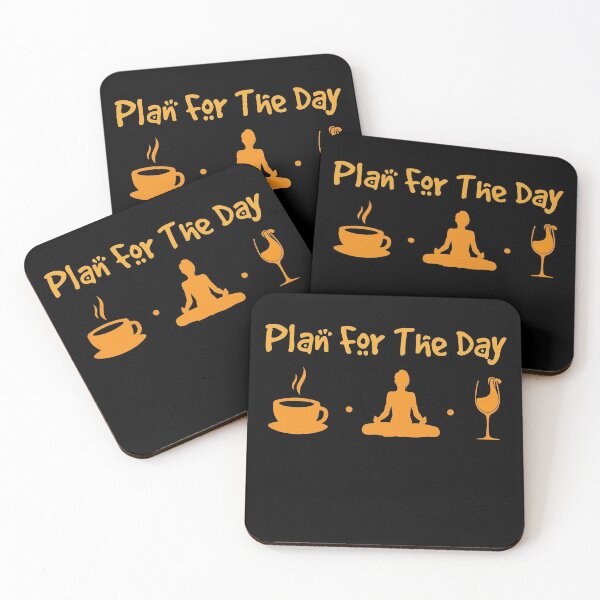 Item preview, Plan for the day - Yoga  designed and sold by DahiyaTees.