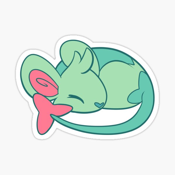Leafy Sparkit Sleep Sticker