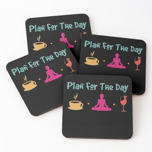 Item preview, Plan for the day - Yoga  designed and sold by DahiyaTees.