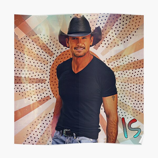 Tour 2022-tim mcgraw Poster for Sale by nattaassn