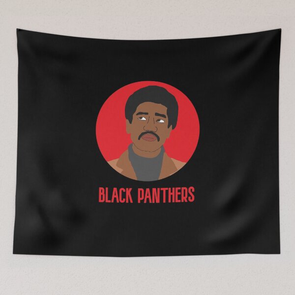 Item preview, Black Panthers Bobby Seale Cartoon designed and sold by RevolutionInPaint.