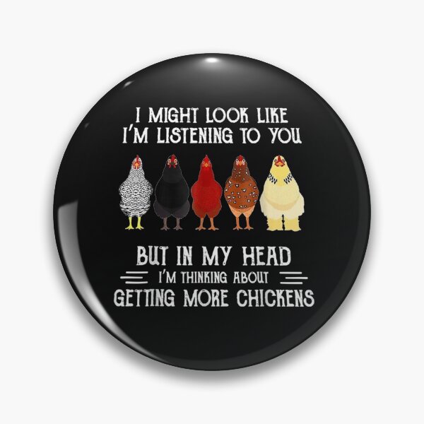Item preview, Funny In My Head I'm Thinking About Getting More Chickens T-Shirt designed and sold by Tourane-Navy.